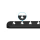 Държач за кабели - подходящ за организацията у дома и в офиса CA140 2