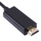 USB Type-C към HDMI кабел, 1,8m, Позлатен CA78 6