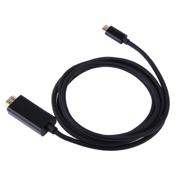 USB Type-C към HDMI кабел, 1,8m, Позлатен CA78 8
