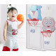 Детски баскетболен кош с надуваема баскетболна топка WJC27 4