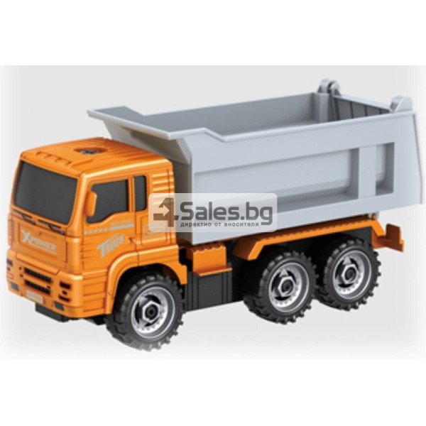 Камион-играчка с възможност за товарене-разтоварване WJC41 4