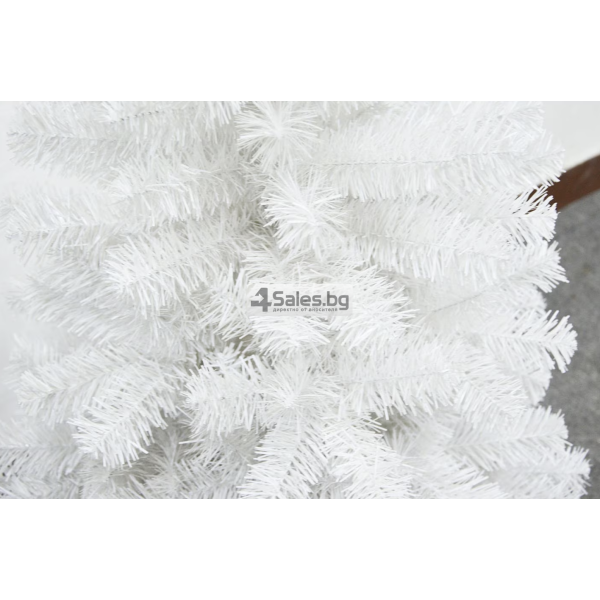 Коледна Снежно бяла елха с шишарки  ТОП ПРЕДЛОЖЕНИЕ SD43-1