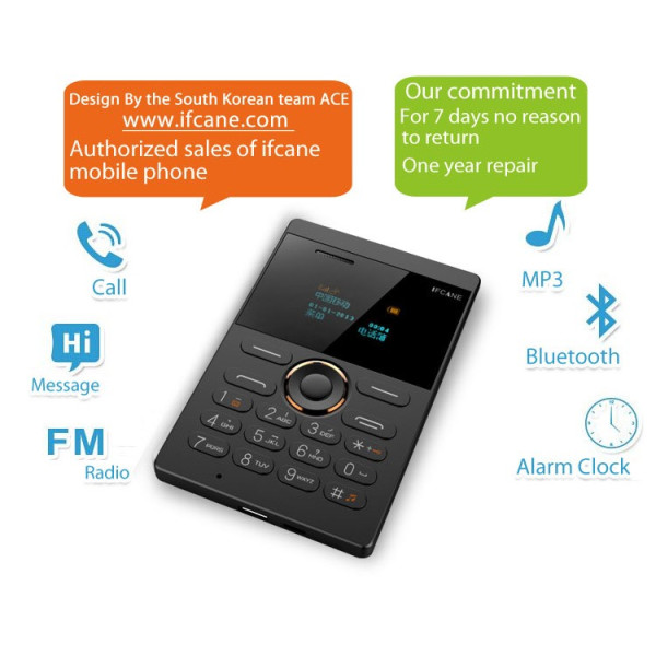 Мини мобилен телефон iFcane E1 8