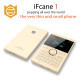 Мини мобилен телефон iFcane E1 1