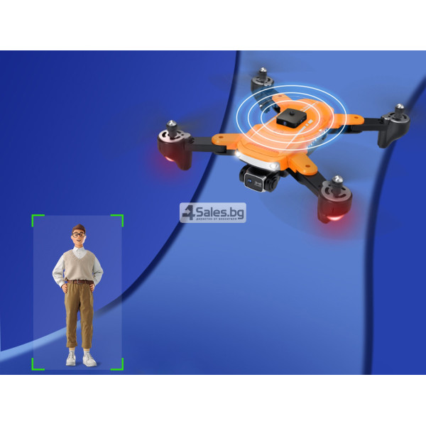 Сгъваем дрон с 4K HD заснемане и професионален DRON HJ28-GPS