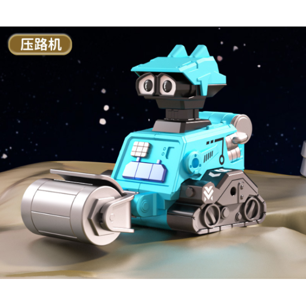 Подвижен робот играчка с дизайн на строителна машина WJC71 1