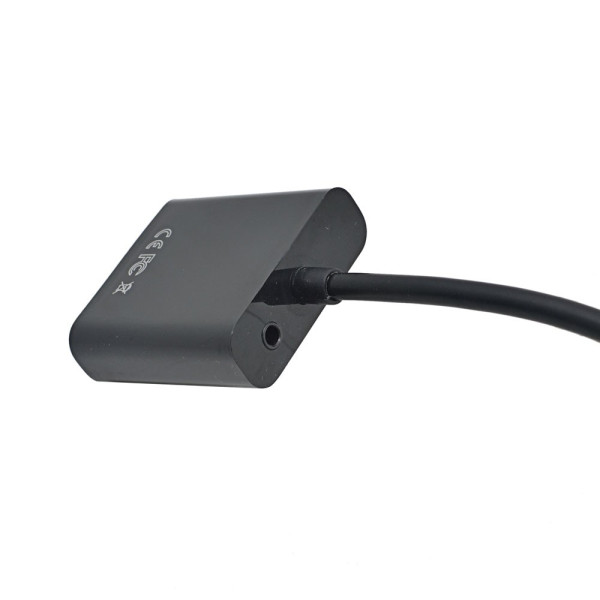 Преходник HDMI към VGA + 3.5mm аудио кабел CA41