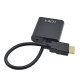 Преходник HDMI към VGA + 3.5mm аудио кабел CA41 7