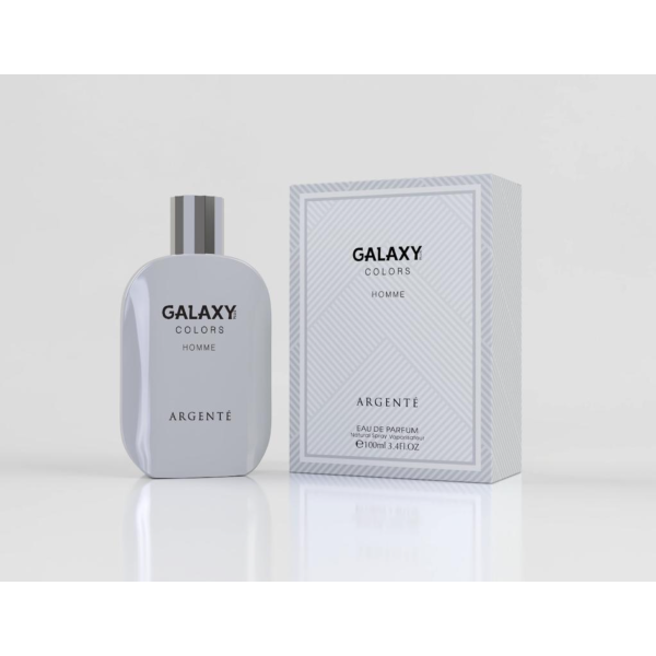 GALAXY PLUS Colors Argente Homme Eau de Parfum for Men, 100 ml