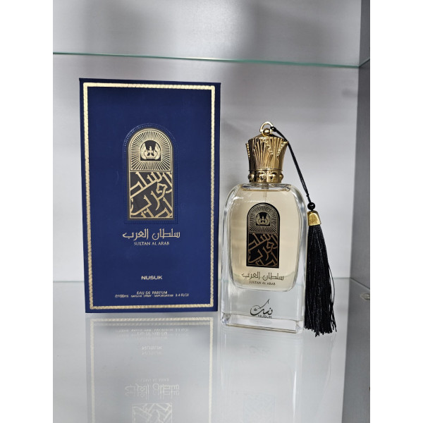 Оригинален Арабски унисекс парфюм Nusuk Sultan Al Arab Eau De Parfum For Men & Women 100ml PF239