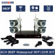 Комплект за видеонаблюдение, 4 канален WiFi NVR и 4 броя 1.3MP безжични IP камери 1