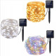 Гирлянд с лед лампички и соларен панел - SD12 5 — 4sales