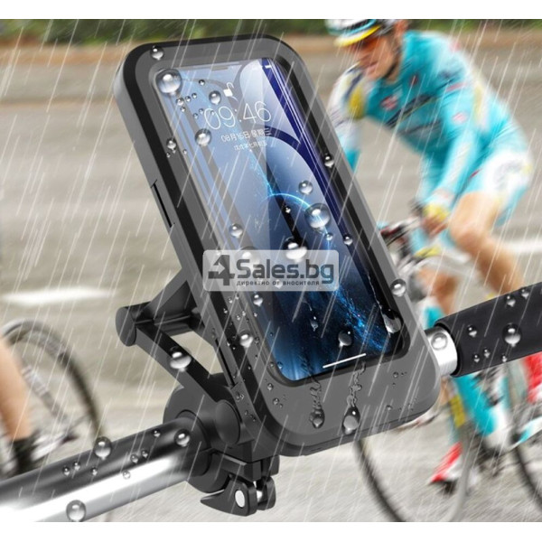Държач за мобилен телефон за велосипед, водоустойчив, въртящ се на 360 гр. ST9