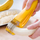 Функционална стоманена резачка за банани, резачка за плодове с ергономична дръжка SD289 1