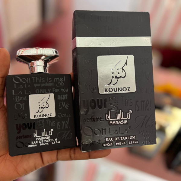 Оригинален арабски парфюм KOUNOZ MANASIK 100ML EAU DE PARFUM, UNISEX PF126