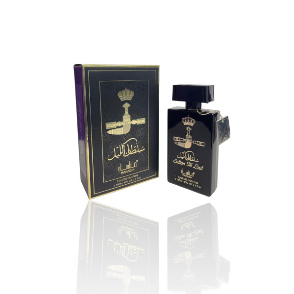 Оригинален мъжки арабски парфюм Manasik Sultan Al Layl 100ML, EAU DE PARFUM PF133 1