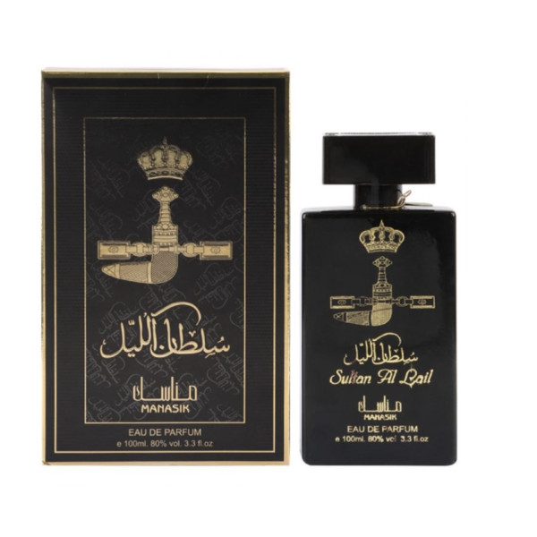 Оригинален мъжки арабски парфюм Manasik Sultan Al Layl 100ML, EAU DE PARFUM PF133 2