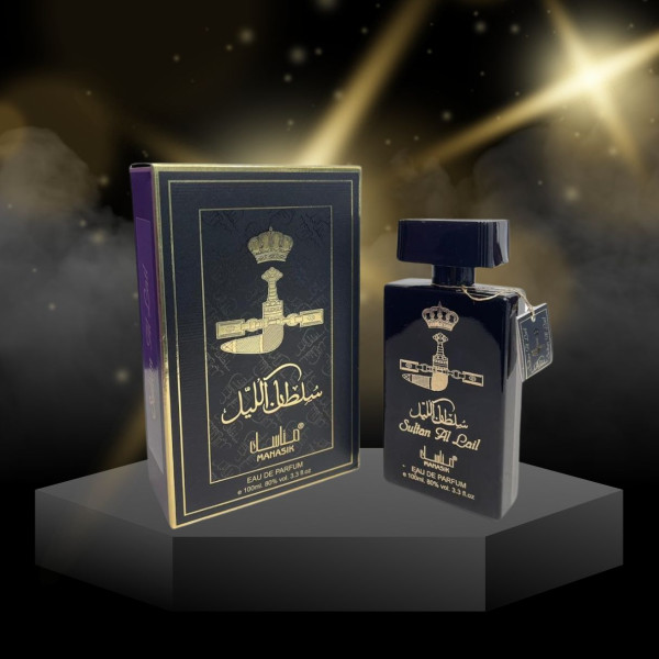 Оригинален мъжки арабски парфюм Manasik Sultan Al Layl 100ML, EAU DE PARFUM PF133