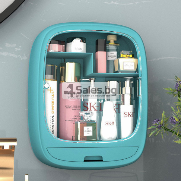 Висящ шкаф за баня, предназначен за съхранение на кремове, грим и разнообразна козметика TV1287 3