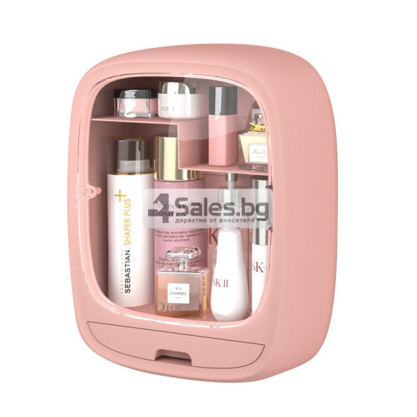 Висящ шкаф за баня, предназначен за съхранение на кремове, грим и разнообразна козметика TV1287 5