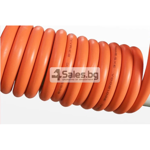 Оранжев удължителен кабел в различни размери SD306