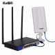 WiFi рутер и външна антена за прихващане и излъчване на WiFi сигнал WFR190 4