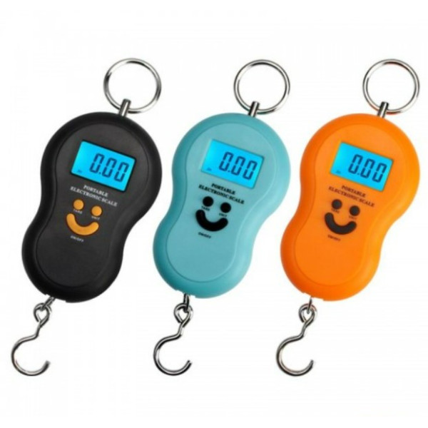 Преносим електронен кантар, WeiHeng, до 50 кг, ръчен SD343