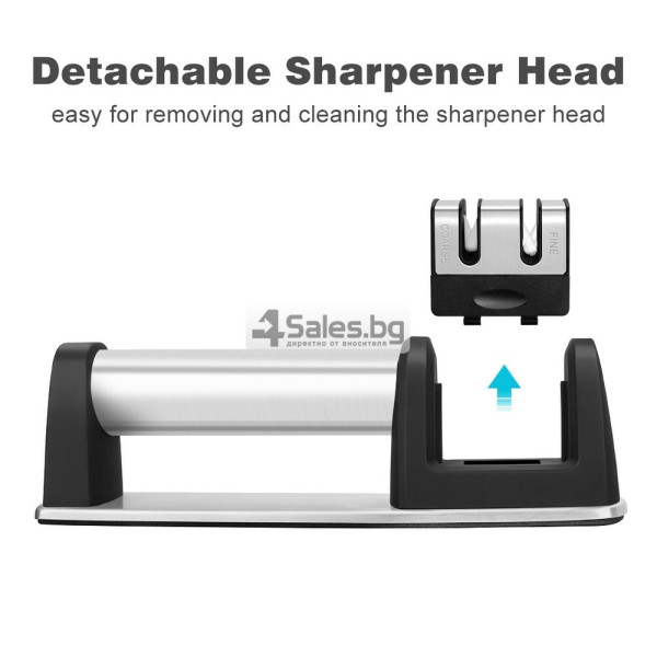 WELQUIC 2 Stage Kitchen Knife Sharpener Диамантено точило за ножове SD341 3