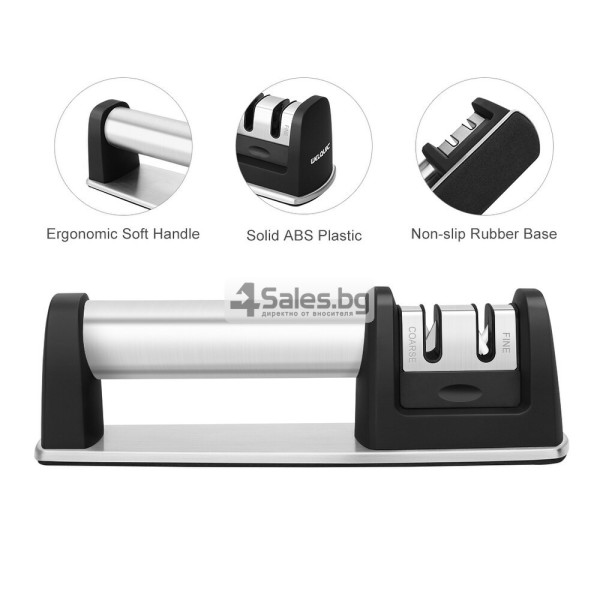 WELQUIC 2 Stage Kitchen Knife Sharpener Диамантено точило за ножове SD341 4