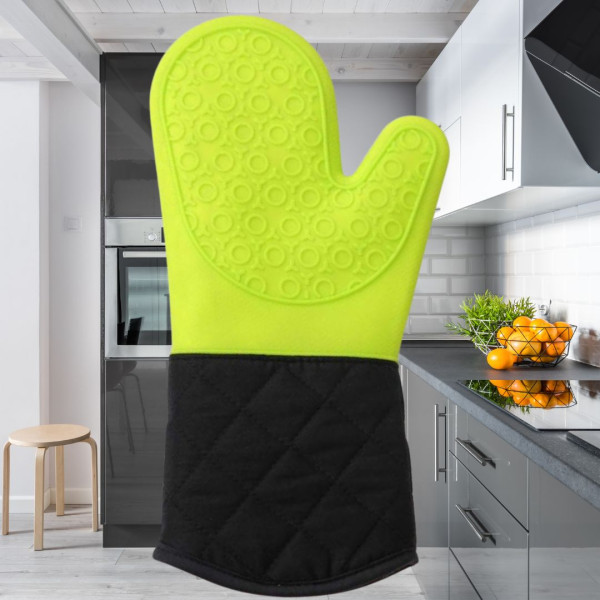 Силиконова ръкавица с меки памучни подплънки
