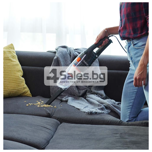 Прахосмукачка вертикална и ръчна 2в1 Rosberg R51001A, 600W, 0.8л., Циклон, Без торба 4