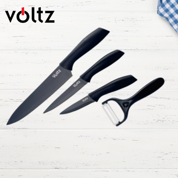 Комплект ножове и белачка Voltz OV51633B4G