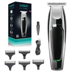 Оригинална VGR Професионална машина за подстригване на коса, безжичен тример за брада SHAV64