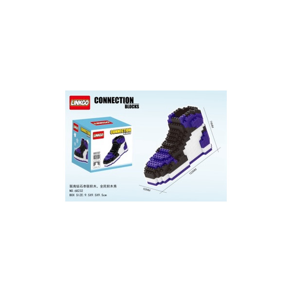 Лего 3D Обувка различни цветове ILD-13049 2