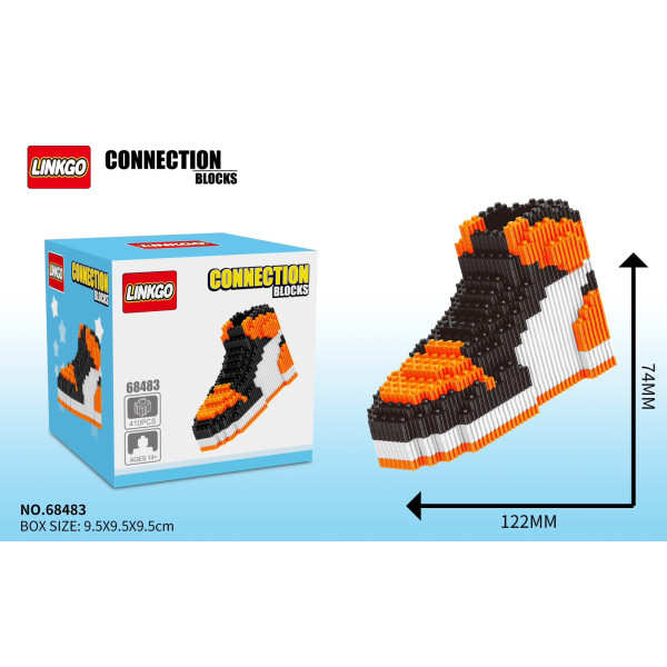 Лего 3D Обувка различни цветове ILD-13049