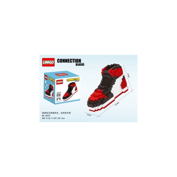 Лего 3D Обувка различни цветове ILD-13049 6