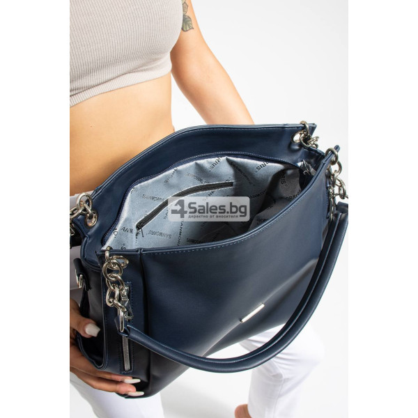 Елегантна и стилна дамска чанта през рамо ILA-13094 12