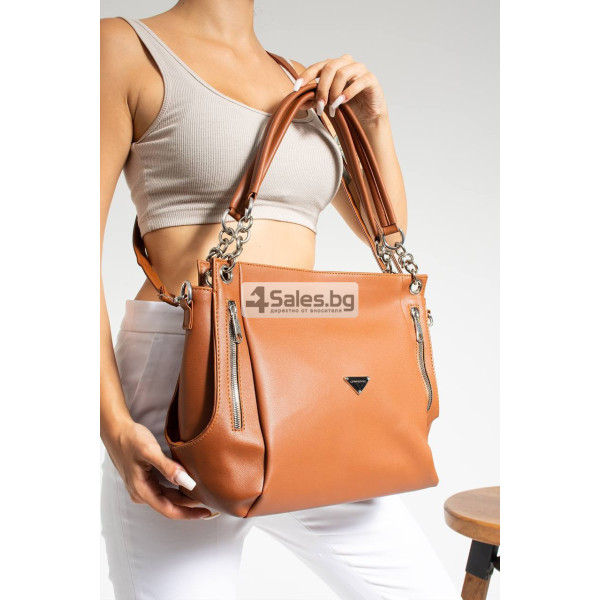 Елегантна и стилна дамска чанта през рамо ILA-13094 18