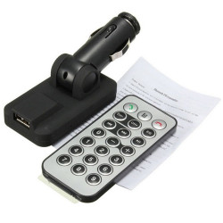 Безжичен MP3 трансмитер с Bluetooth, FM радио SD карта памет до 32 GB HF301 HF11 8