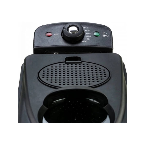 Фритюрник Voltz V51980H/ OV51980P 2000W, 2л./ 3л., демонтиращ се съд, капак и филтър,инокс 3