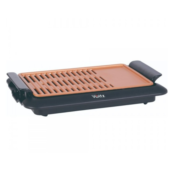 Скара Voltz OV51015J,OV51015O плоча с 2 зони на печене, незалепващо покритие 4