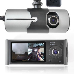 Видеорегистратор с 2 камери X3000 R300 с 2.7 GPS AC42 3