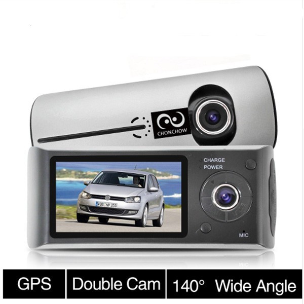 Видеорегистратор с 2 камери X3000 R300 с 2.7 GPS AC42