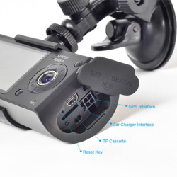 Видеорегистратор с 2 камери X3000 R300 с 2.7 GPS AC42 10