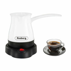 Джезве електрическо Rosberg R51165BS, 600W, 500 ml, Безжична употреба