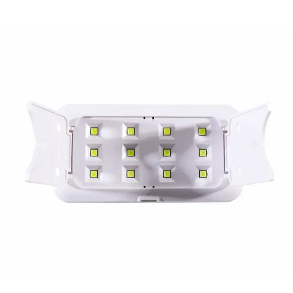 Mini UV LED лампа, 36 W, 12 светодиода, преносима, USB захранване, 60 секунди сушене ILC-13366 6