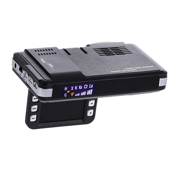 DVR видеорегистратор 2 в 1 с дисплей 2 инча камера и радар за скорост AC51