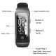 Водоустойчива смарт гривна S908 с крачкомер GPS измерване на сърдечен ритъм SMW18 7