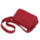 Елегнтна червена дамска чанта в изчистен дизайн в класическо червено ILB-13231 5