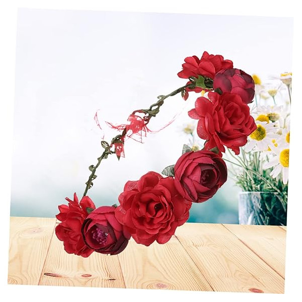 Венче за коса вдъхновено от красивите рози ILI-13648